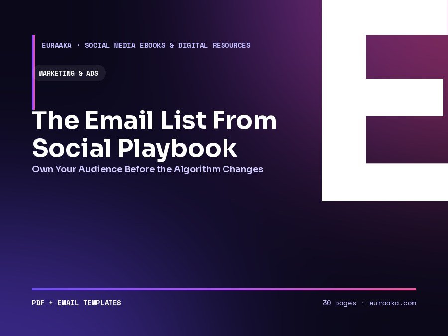 The Email List From Social Playbook