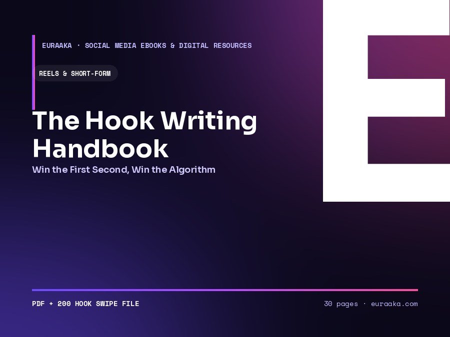 The Hook Writing Handbook