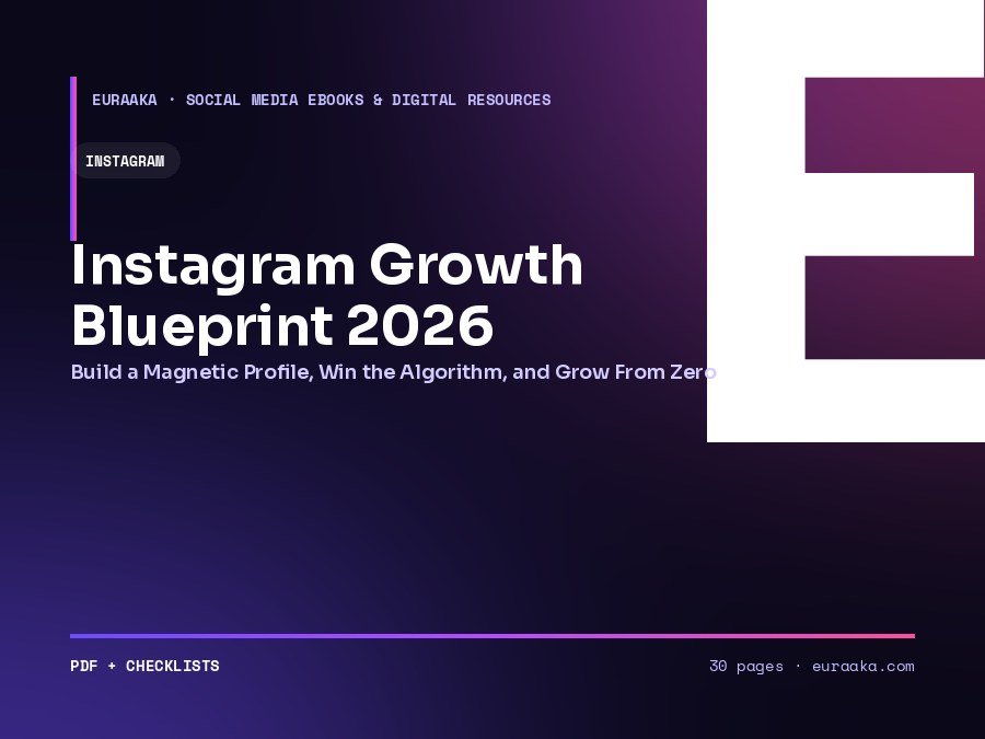 Instagram Growth Blueprint 2026