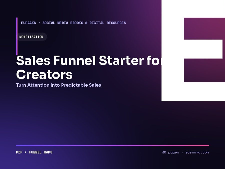 Sales Funnel Starter for Creators
